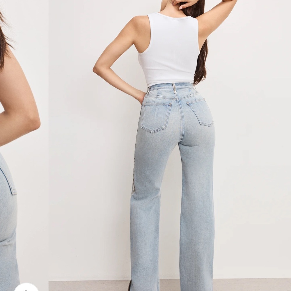Good American Khloe Indigo jeans